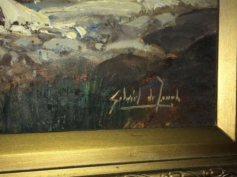Gabriel De Jongh - Mountain Scene